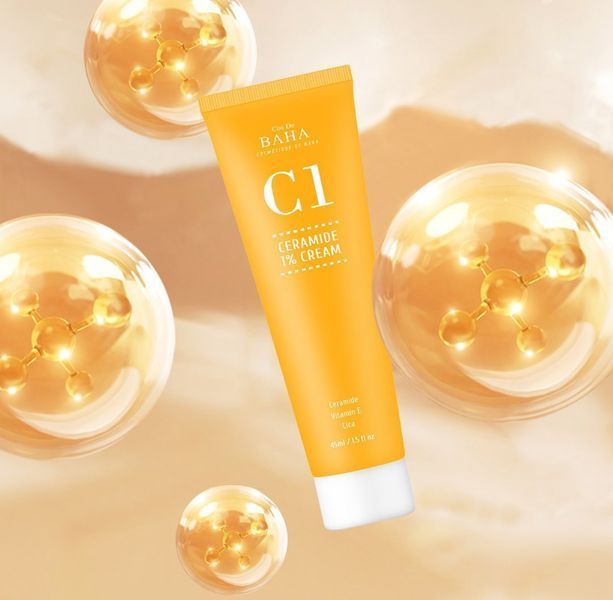 Крем для обличчя з керамідами COS DE BAHA (C1) Ceramide 1% + Niacinamide Cream 45 ml 2120733790 фото