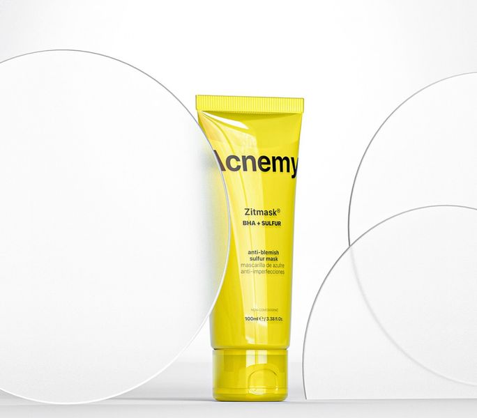 Серная маска для лица Acnemy ZITMASK Anti-Blemish Sulfur Mask 100 ml 81742 фото