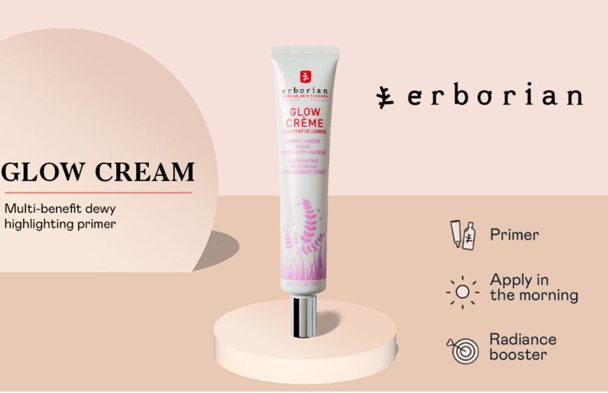 Крем-основа для обличчя "Ультрасяйво" Erborian Glow Cream 15 мл 2438920229 фото
