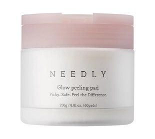 Пілінг-педи Needly Glow peeling pad 60 шт. для оновлення та сяйва проблемної шкіри 2687420434 фото