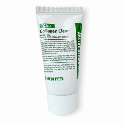 Глибоко очищаюча та заспокійлива пінка Medi-Peel Green Cica Collagen Clear 1631600998 фото