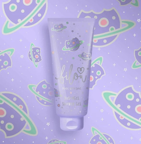 Bilou Sweet Galaxy Shower Gel - Гель для душа «Ванильный бисквит», 200 мл 1746706308 фото