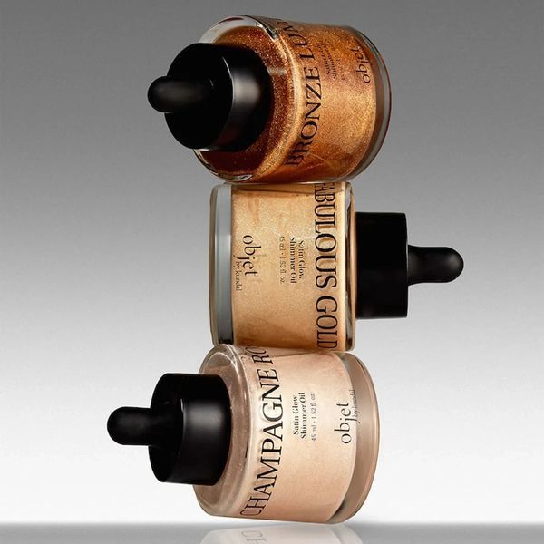 Парфюмированный шимер для тела Objet by Kundal Satin Glow Shimmer Oil Champagne Rose 45 ml 3074831820 фото