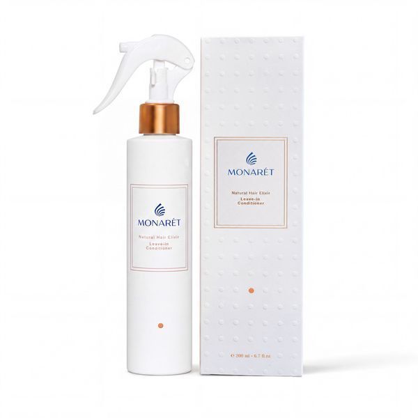 Незмивний спрей-кондиціонер MONARET Natural Hair Elixir Leave-in Conditioner 200 мл 3233210751 фото