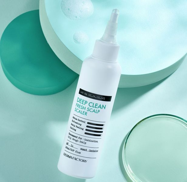 Освіжаючий пілінг для шкіри голови Derma Factory Deep Clean Fresh Scalp Scaler 150 ml 2334809110 фото