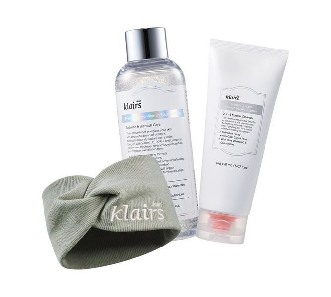 Набір для освітлення, тонізації та м&rsquo;якого очищення DEAR, KLAIRS Freshly Juiced Set 2994929186 фото
