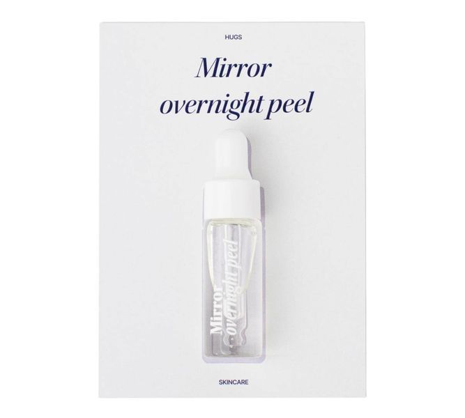 Пилинг-сыворотка для лица Hugs Mini Mirror overnight peel 5 мл 3242777745 фото