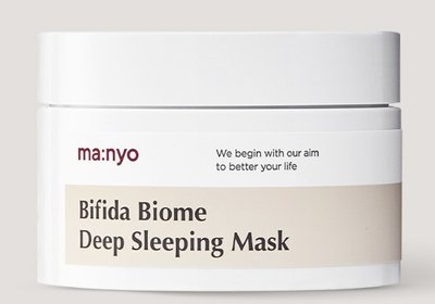 Manyo Bifida Biome Deep Sleeping Mask 100 ml - Маска нічна відновлювальна з пробіотиками MF03 фото