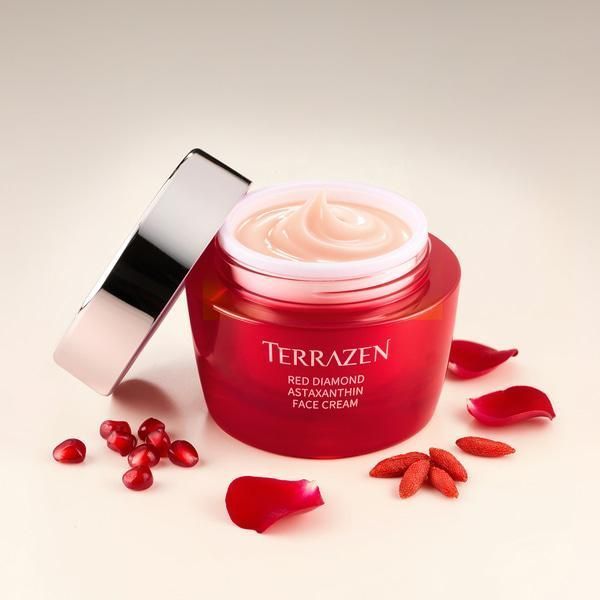 Крем з астаксантином Terrazen Red Diamond Astaxanthin Face Cream 50 мл 2865387599 фото
