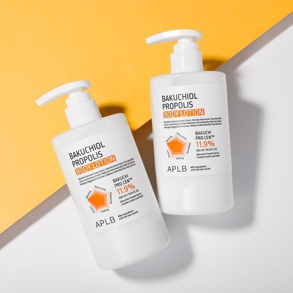 Лосьон для укрепления кожи тела APLB Bakuchiol Propolis Body Lotion 300 мл с бакучиолом и прополисом 3171536295 фото