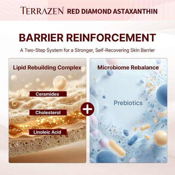 Крем з астаксантином Terrazen Red Diamond Astaxanthin Face Cream 50 мл 2865387599 фото