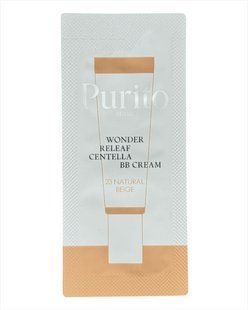 Тестер ВВ крема Purito Seoul Wonder Releaf Centella BB Cream (№23 Natural Beige) 1 ml с экстрактом центеллы 2559082947 фото