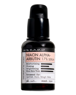 Derma Factory Освітлююча сироватка з з альфа-арбутином Niacin Alpha Arbutin 17% Serum 30 ml 2383909777 фото