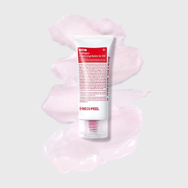 Гидрофильный бальзам с пробиотиками и коллагеном Medi-Peel Red Lacto Balm To Oil 100 ml 1631663896 фото