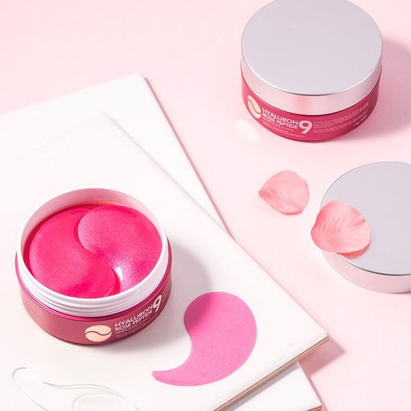 Гідрогелеві патчі з екстрактом троянди і пептидами MEDI-PEEL Hyaluron Rose Peptide 9 Ampoule Eye patch 1189270369 фото