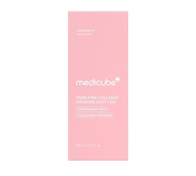 Регенеруюча сироватка Medicube PDRN Pink Collagen Exosome Shot 7500 30 мл з полінуклеотидами, екзосомами та спікулами 2613025019 фото