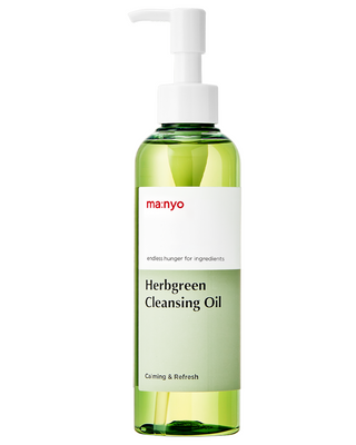 Manyo Herbgreen Cleansing Oil 200 ml Олія гідрофільна на основі комплексу трав MF04 фото
