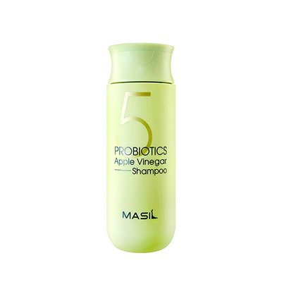 Шампунь для чутливої шкіри голови на основі яблучного оцту Masil 5 Probiotics Apple Vinegar Shampoo 1495111446 фото