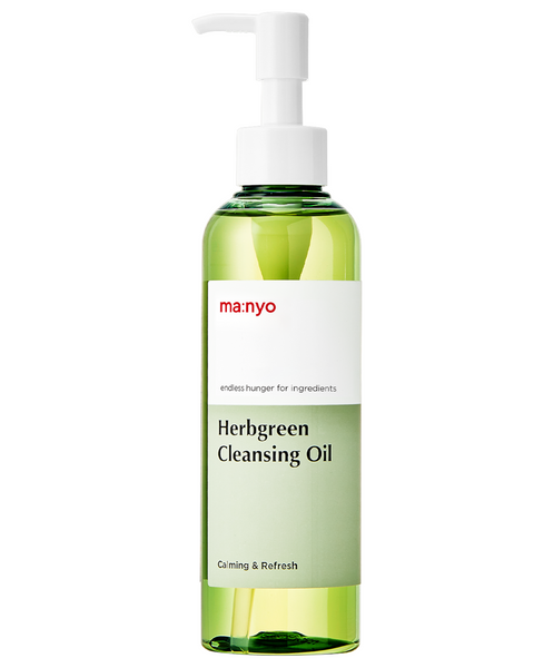 Manyo Herbgreen Cleansing Oil 200 ml - Масло гидрофильное на основе комплекса трав MF04 фото