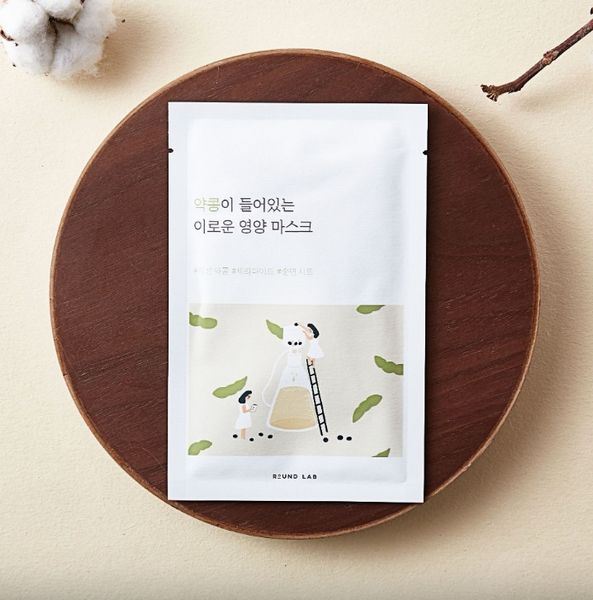 ROUND LAB Soybean Nourishing Mask Sheet - Питательная тканевая маска с экстрактом черных соевых бобов RL32 фото