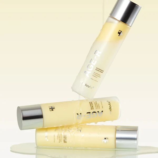 Тонер-молочко Medicube AGE-R Glutathione Glow Toner 140 мл з глутатіоном для освітлення та сяйва 2613054452 фото