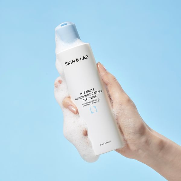 SKIN&LAB Hybarrier Hyaluronic Capsule Cleanser - Увлажняющий гель для умывания, 200 мл 000102 фото