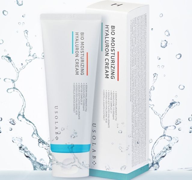 Usolab Bio Moisturizing Hyaluron Cream 100 ml - Зволожуючий крем з ліфтинг ефектом 1799063210 фото