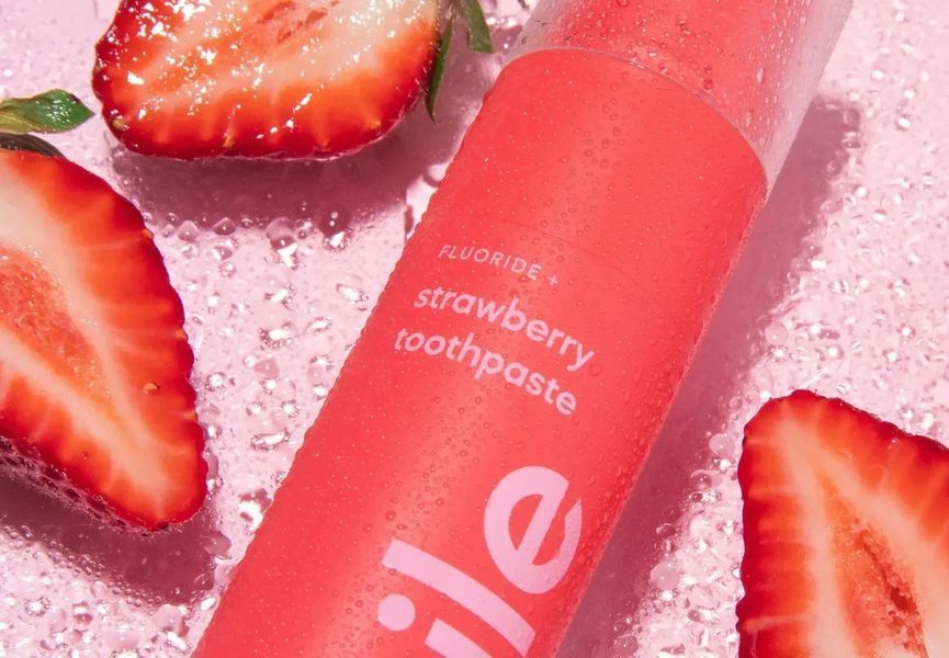 Зубная паста со вкусом клубники Hismile Strawberry Toothpaste 60 g 2827184592 фото