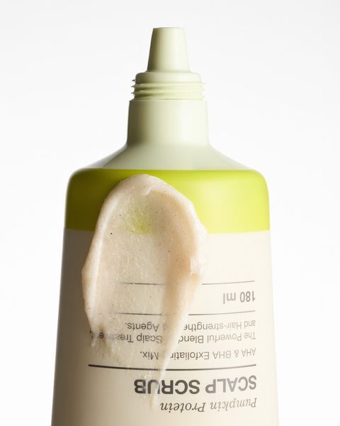 Кислотний скраб-пілінг для шкіри голови WhoCares Pumpkin Protein Scalp Scrub 180 мл 2877284907 фото