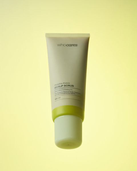 Кислотний скраб-пілінг для шкіри голови WhoCares Pumpkin Protein Scalp Scrub 180 мл 2877284907 фото