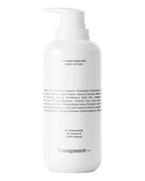 Антивозрастной лосьон для тела Transparent Lab Vitamin Enriched Body Lotion 400 ml 007075 фото