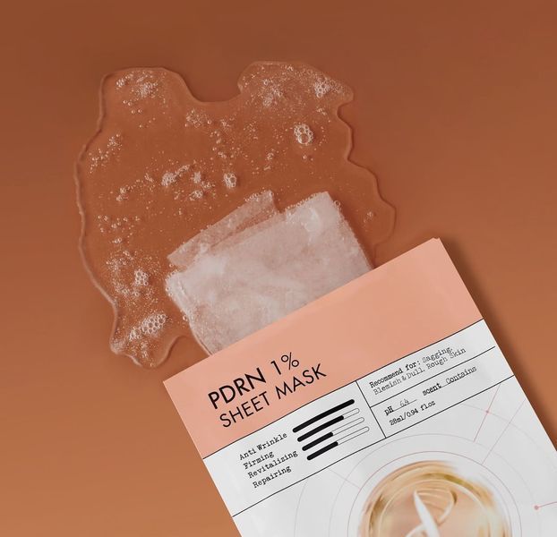 Регенеруюча маска для обличчя Derma Factory PDRN 1% Sheet Mask 2530258095 фото