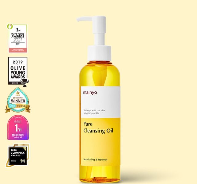 Manyo Pure Cleansing Oil 200 ml - Масло гидрофильное универсальное MF05 фото