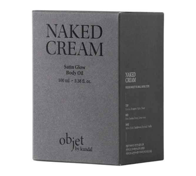 Масло для тела Objet by Kundal Satin Glow Body Oil Naked Cream 100ml 3074928774 фото