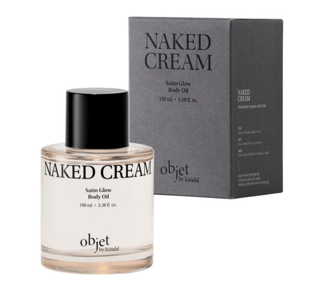 Масло для тела Objet by Kundal Satin Glow Body Oil Naked Cream 100ml 3074928774 фото