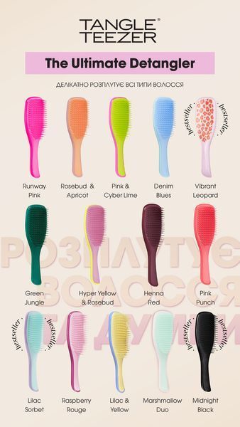 Щетка для волос Tangle Teezer The Ultimate Detangler Henna Red средняя 2509843171 фото