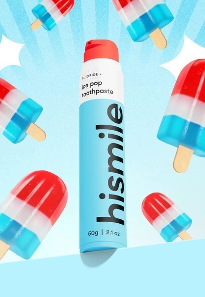 Зубная паста со вкусом фруктового мороженого Hismile Ice Pop Toothpaste 60 g 2827195753 фото