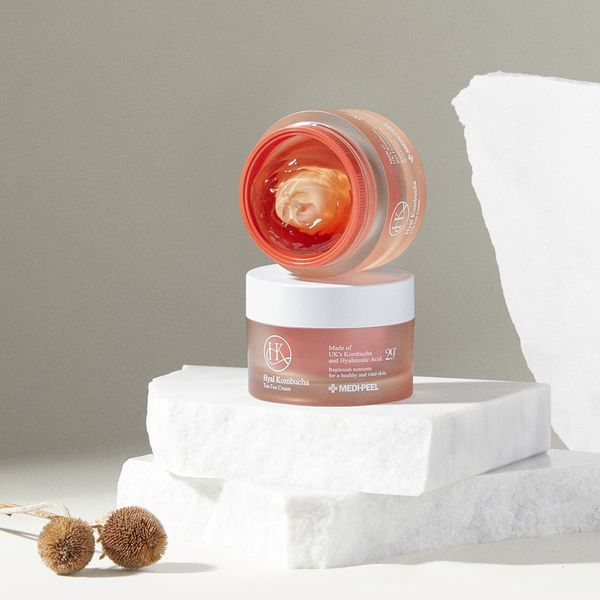 Medi-Peel Зволожуючий крем для підвищення еластичності шкіри - Hyal Kombucha Tea Tox Cream 50 ml 1992677914 фото