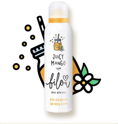 Bilou Juicy Mango Shower Foam - Пінка для душу "Соковитий манго" 200 мл 003B фото