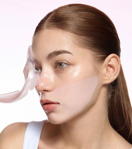 Гелевая маска с коллагеном ROUND LAB Camellia Deep Collagen Firming Gel Mask 34 мл 2559177366 фото