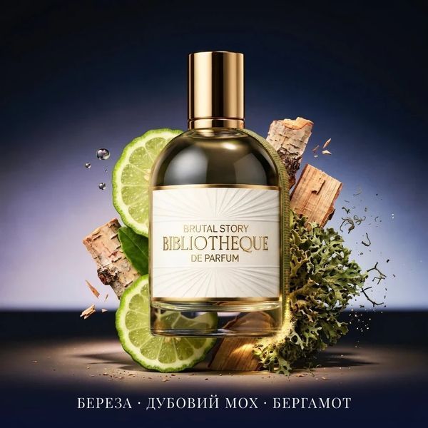 Мужской парфюм Bibliotheque de Parfum Brutal Story 100 мл 3236382938 фото
