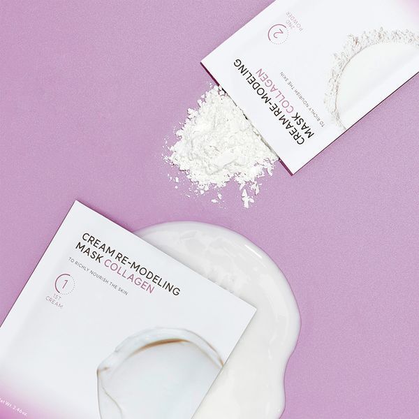 Альгінатна маска Arocell Cream Remodeling Mask Collagen 5 шт. з колагеном для пружності шкіри 3053625497 фото