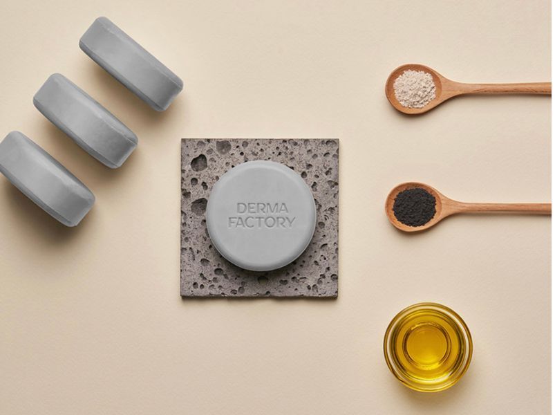 Derma Factory Clay 2% Acne Cleansing Bar - Мило для очищення проблемної шкіри, 100 г 1962509670 фото
