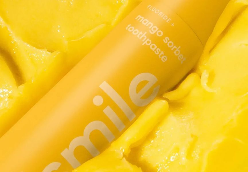Зубна паста зі смаком манго Hismile Mango Sorbet Toothpaste 60 g 2827196729 фото