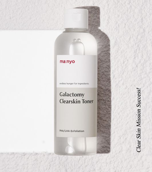 Тонер очищающий с галактомиссисом и кислотами Manyo Galactomy Clearskin Toner 210 ml 2176266419 фото