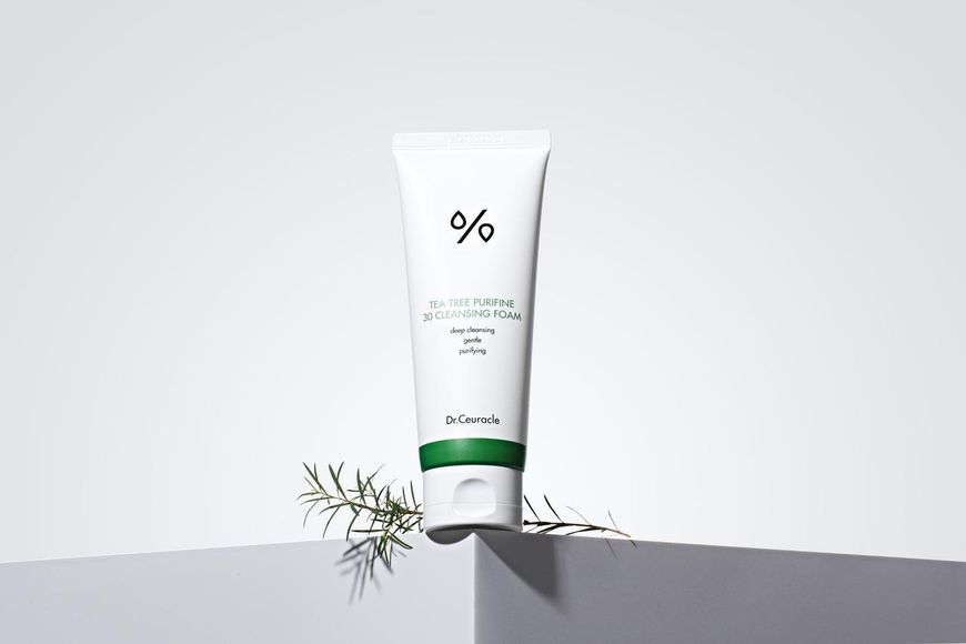 Dr.Ceuracle Tea Tree Purifine 30 Cleansing Foam - Гель-пінка для вмивання з екстрактом чайного дерева 1635200209 фото