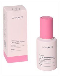Незмивна сироватка-пілінг з молочною кислотою Whocares Gentle Peel Lactic Acid Serum 30 мл 2579333465 фото