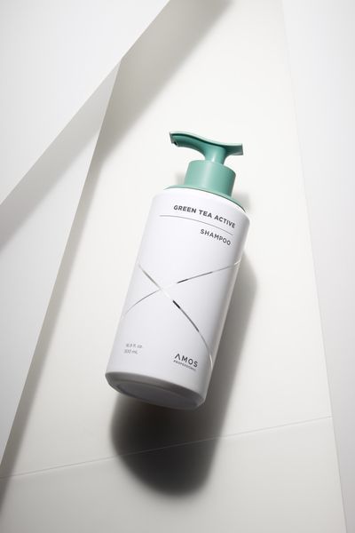 Шампунь проти випадіння волосся AMOS Professional Green Tea Active Shampoo 500 ml 2913197388 фото
