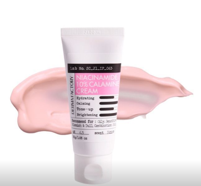 Derma Factory Niacinamide 10 Calamine Cream - Успокаивающий себорегулирующий крем, 30 мл 1855978970 фото