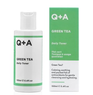 Тонер для обличчя із зеленим чаєм Q+A Green Tea Daily Toner 100 мл 1675043320 фото